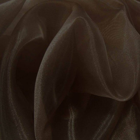 Organza Fabric Brown - (Organza Fabric)