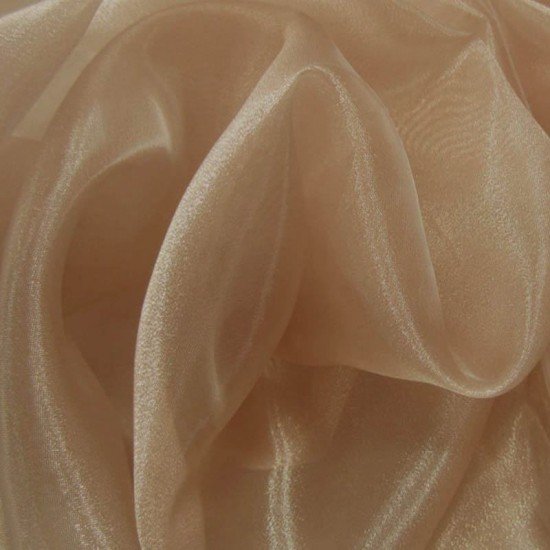 Organza Fabric Camel - (Organza Fabric)