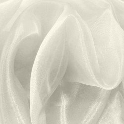 Organza Fabric Off White