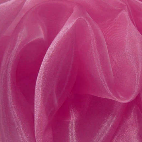 Organza Fabric Fluor Fuchsia - (Organza Fabric)