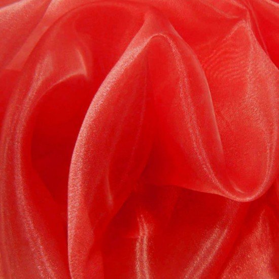 Organza Fabric Red - (Organza Fabric)