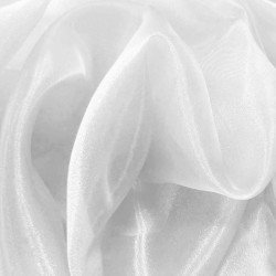 Organza Fabric White