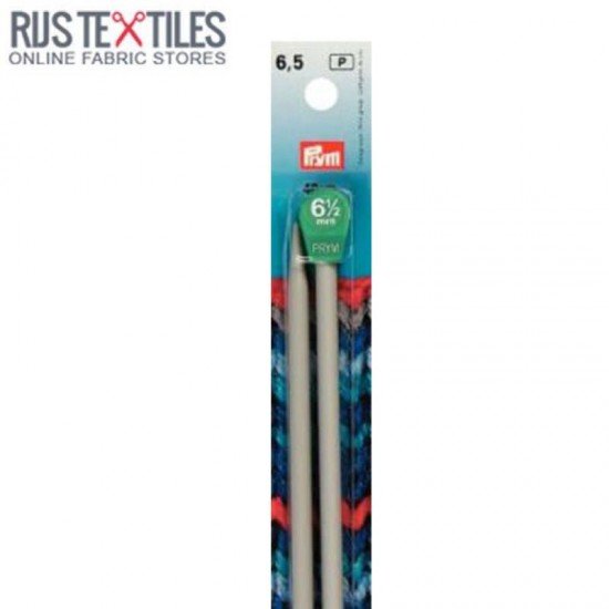 Knitting Needles 6,50mm Aluminum 40cm PRYM 191482 - (Knitting Needles And Crochet Hooks)