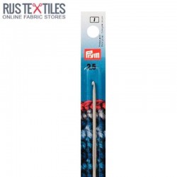 Wolhaaknaald 2,50mm Met Geleidingsvlak Grijs 14cm PRYM 195136 Wolhaaknaald 2,50mm Met Geleidingsvlak Grijs 14cm PRYM 195136