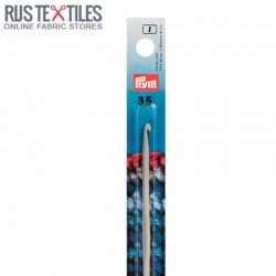 Wolhaaknaald 3,50mm Met Geleidingsvlak Grijs 14cm PRYM 195138 Wolhaaknaald 3,50mm Met Geleidingsvlak Grijs 14cm PRYM 195138