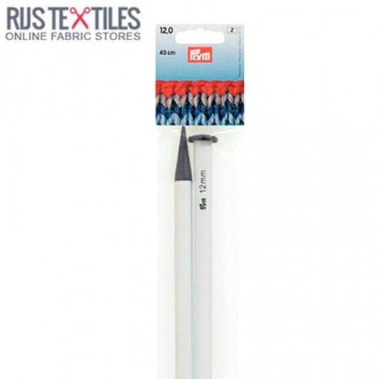 Knitting Needles 12mm Plastic 40cm PRYM 218233