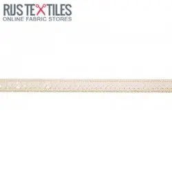 Paillettenband Creme 10mm 