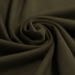 Punta Di Roma Jersey Fabric Army Green