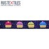 Grosgrain Ribbon - Cake Navy 25mm