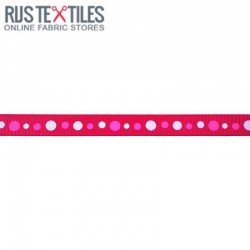 Grosgrain Ribbon - Retro Fuchsia 15mm