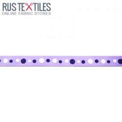 Grosgrain Ribbon - Retro Lila 15mm