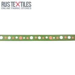 Grosgrain Ribbon - Retro Lime 15mm