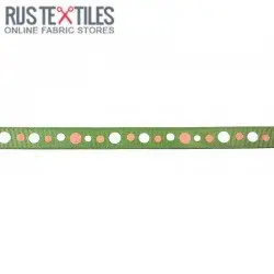 Repsbånd Børnbånd - Retro Lime 15mm