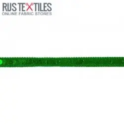 Paillettenband Grasgroen 10mm 
