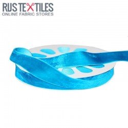 Velvet Ribbon 15mm Aqua 