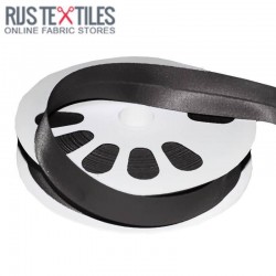 Satin Bias Binding Dark Grey 20mm
