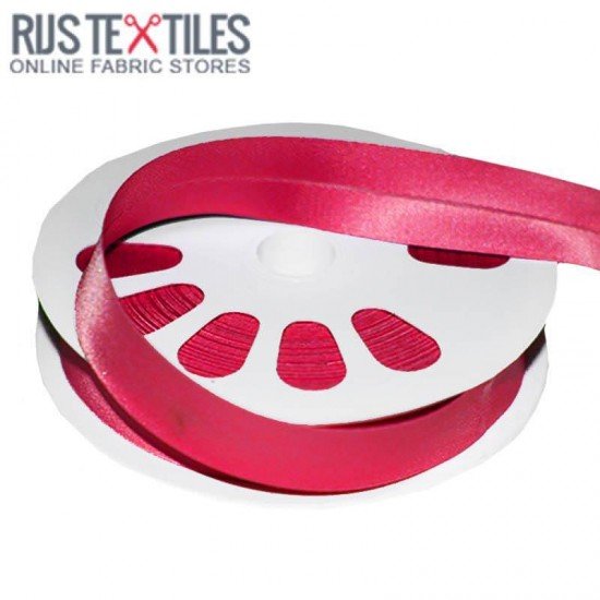 Nastri In Sbieco Di Raso Fucsia 20mm - (Nastri)