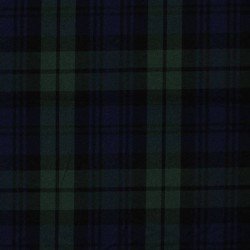 Scottish Tartan Fabric Black Watch 