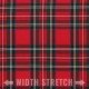 Tessuto Scozzesi Stretch Red Stuwart - (Tessuti Scozzesi)