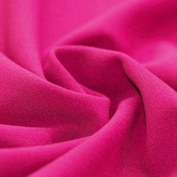 Scuba Crepe Jersey Fabric Hot Pink