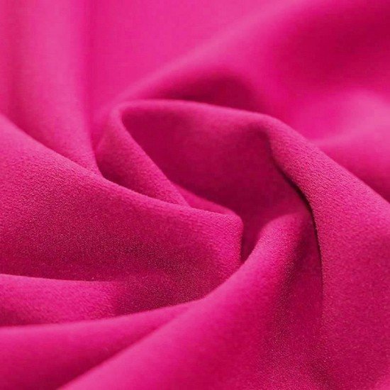 Scuba Crepe Jersey Fabric Hot Pink - (Jersey Fabrics)