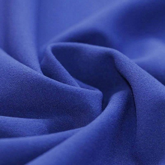 Scuba Crepe Jersey Licht Kobalt - (Jersey Stoffen)