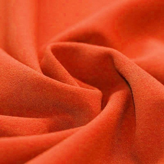 Scuba Crepe Jersey Oranje - (Jersey Stoffen)