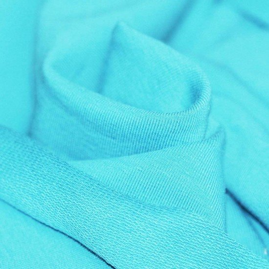 Tissu Sweat Turquoise - (Tissu Sweat)