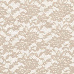 Lace Fabric Stretch Beige