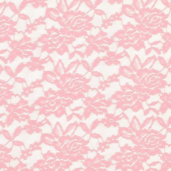 Lace Fabric Stretch Pink