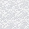 Lace Fabric Stretch White