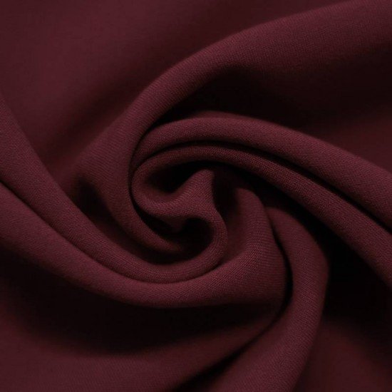 Stretch Gabardine Fabric Bordeaux - (Gabardine Fabric )