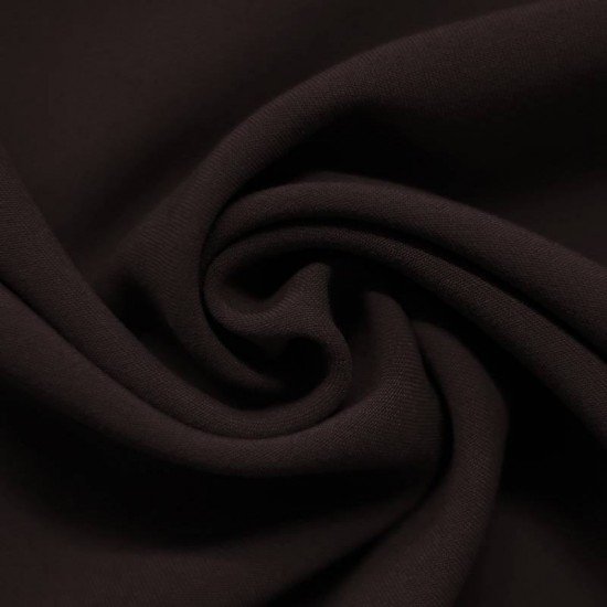 Stretch Gabardine Fabric Brown - (Gabardine Fabric )