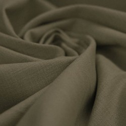 Stretch Linen Fabric Army Green 