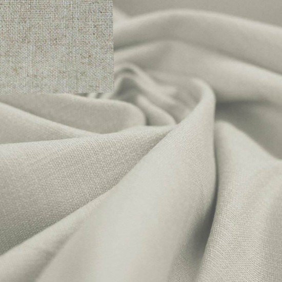 Stretch Linen Fabric Naturel  - (Fashion Fabrics)