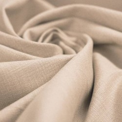 Stretch Linen Fabric Light Beige