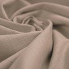 Stretch Linen Fabric Dark Beige