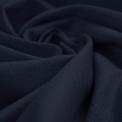 Stretch Linen Fabric Navy