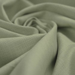 Stretch Linen Fabric Olive