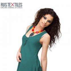 Stretch Linen Fabric Petrol