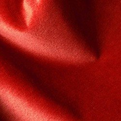 Stretch Velvet Fabric Red