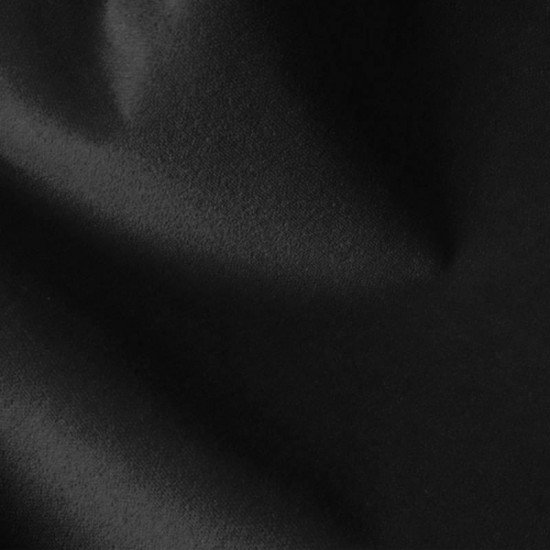 Stretch Velvet Fabric Black