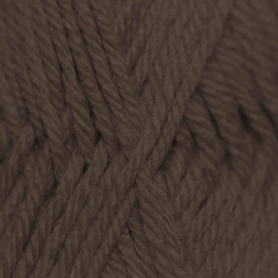 Knitting Wool ISPE Needle Size 4 Dark Brown - (Wool Knitting Yarn Needle Size 4)
