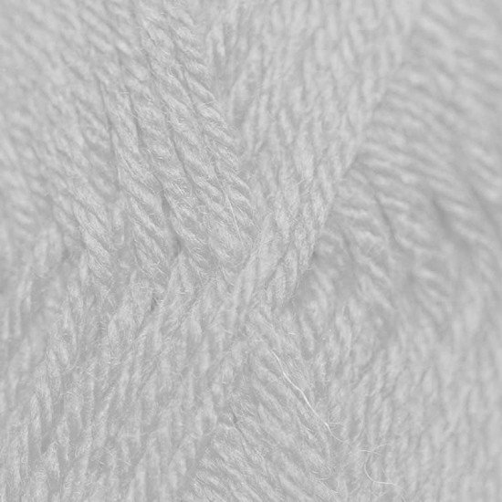 Knitting Wool ISPE Needle Size 4 Light Grey - (Wool Knitting Yarn Needle Size 4)