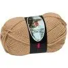 Fils à Tricoter Laine ISPE Aiguilles 5,5 - 6 Beige Foncé