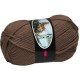 Knitting Wool ISPE Needle Size 5,5 - 6 Brown - (Wool Knitting Yarn Needle Size 5,5 - 6)