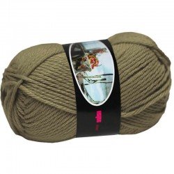 Knitting Wool ISPE Needle Size 5,5 - 6 Olive