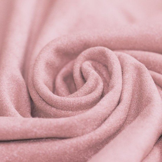 Stretch Wildleder Imitat Stoff Rosa - (Wildleder Stoffe )