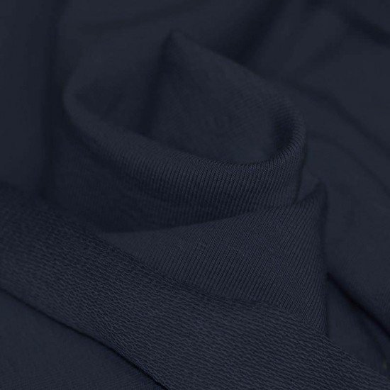 Sommersweat Stoff Marine - (Sommersweat Stoff)