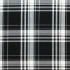 Scottish Tartan Fabric Menzies Black